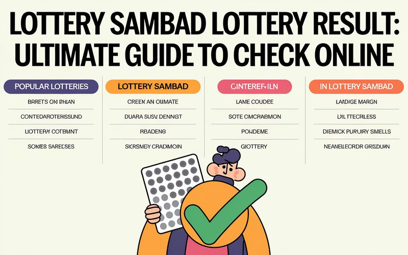 Lottery Sambad Lottery Result